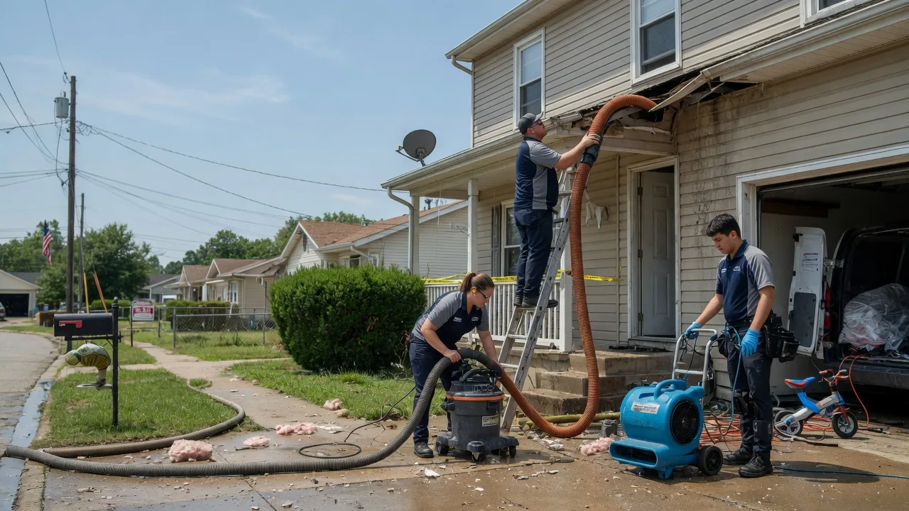 Water Damage Restoration in Kentucky near me